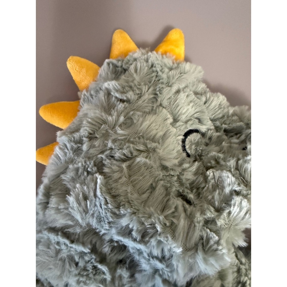 Koala Baby Dinosaur Hooded Pram Suit Sage Green Faux Fur 9-12 Months - Picture 2 of 3